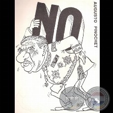 GENERAL AUGUSTO PINOCHET - Caricatura de Botti - Año 1992